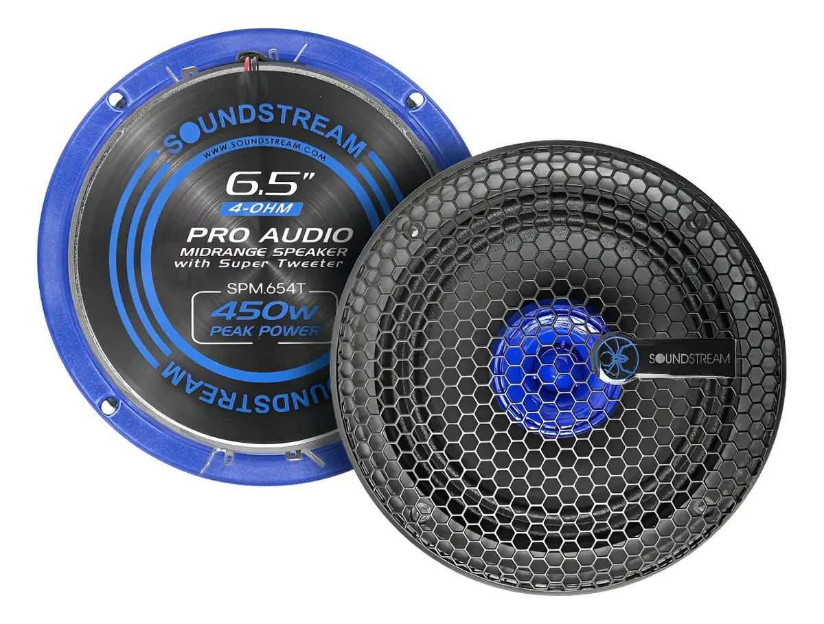 Driver de par de médio porte Open Show 6.5 SPM.654t Soundstream