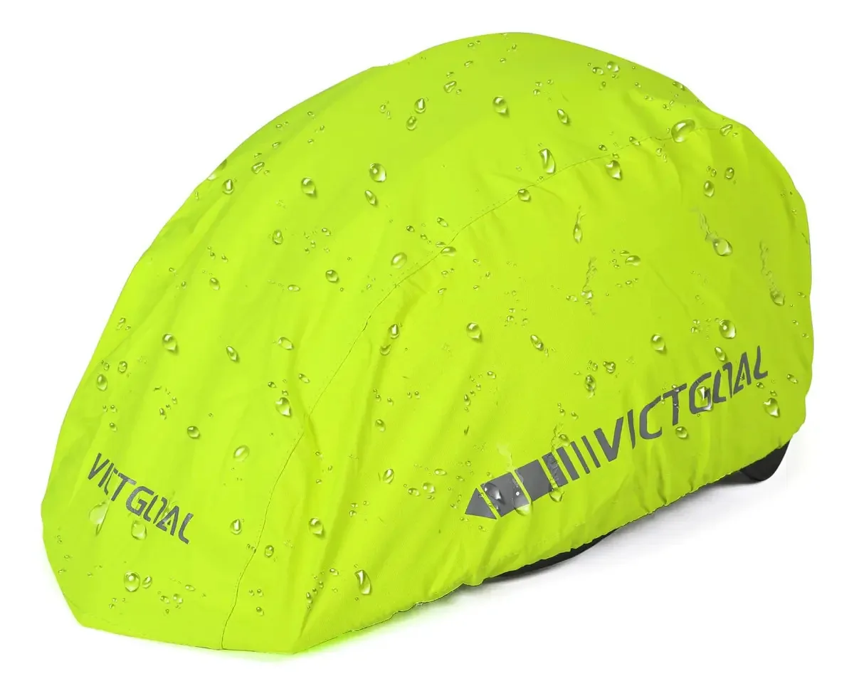 Victgoal - Capa de capacete de bicicleta com faixas refletivas