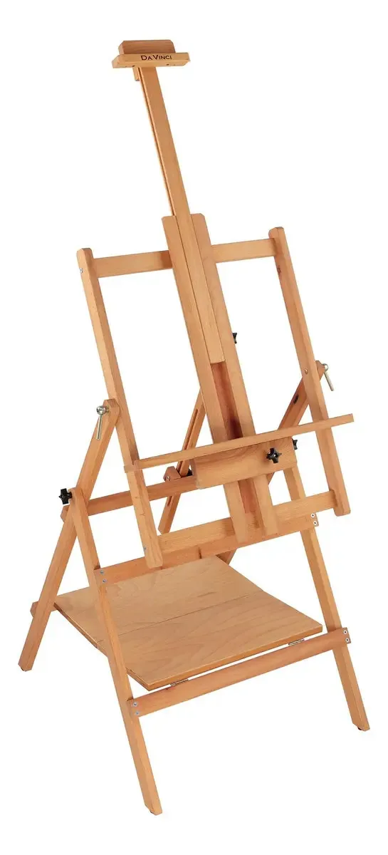 Cavalete conversível multiangular multimídia Da Vinci para. Cor Elm