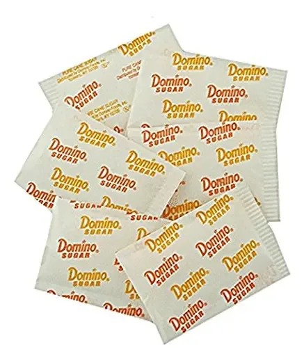 Saquetas de açúcar Domino