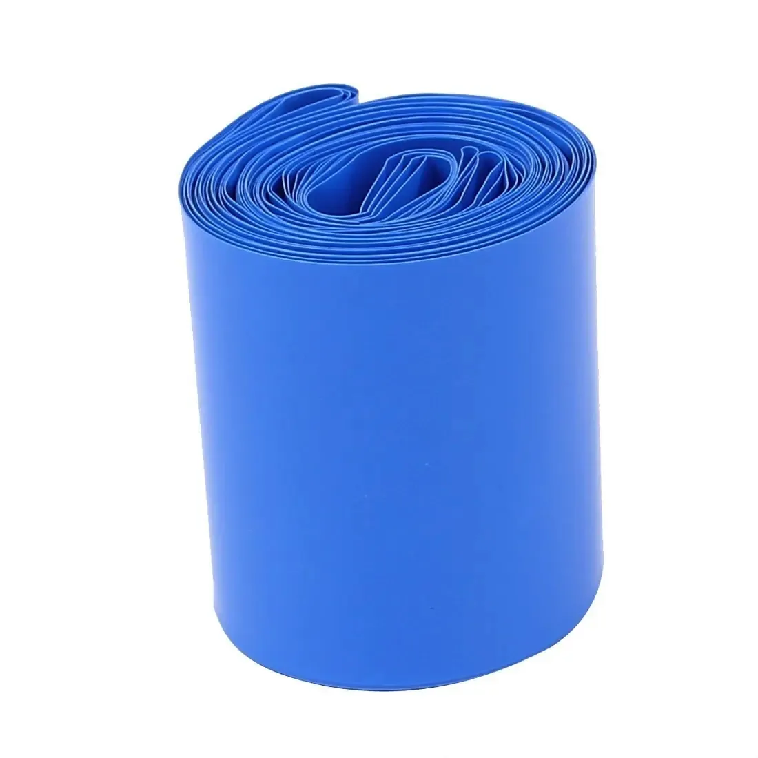 Tubo termorretrátil para bateria 18650 de 6 m 50 mm de largura, azul