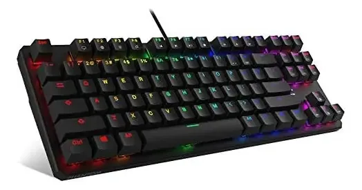 Teclado mecânico Tecware Phantom 87 Key, LED RGB, Intel