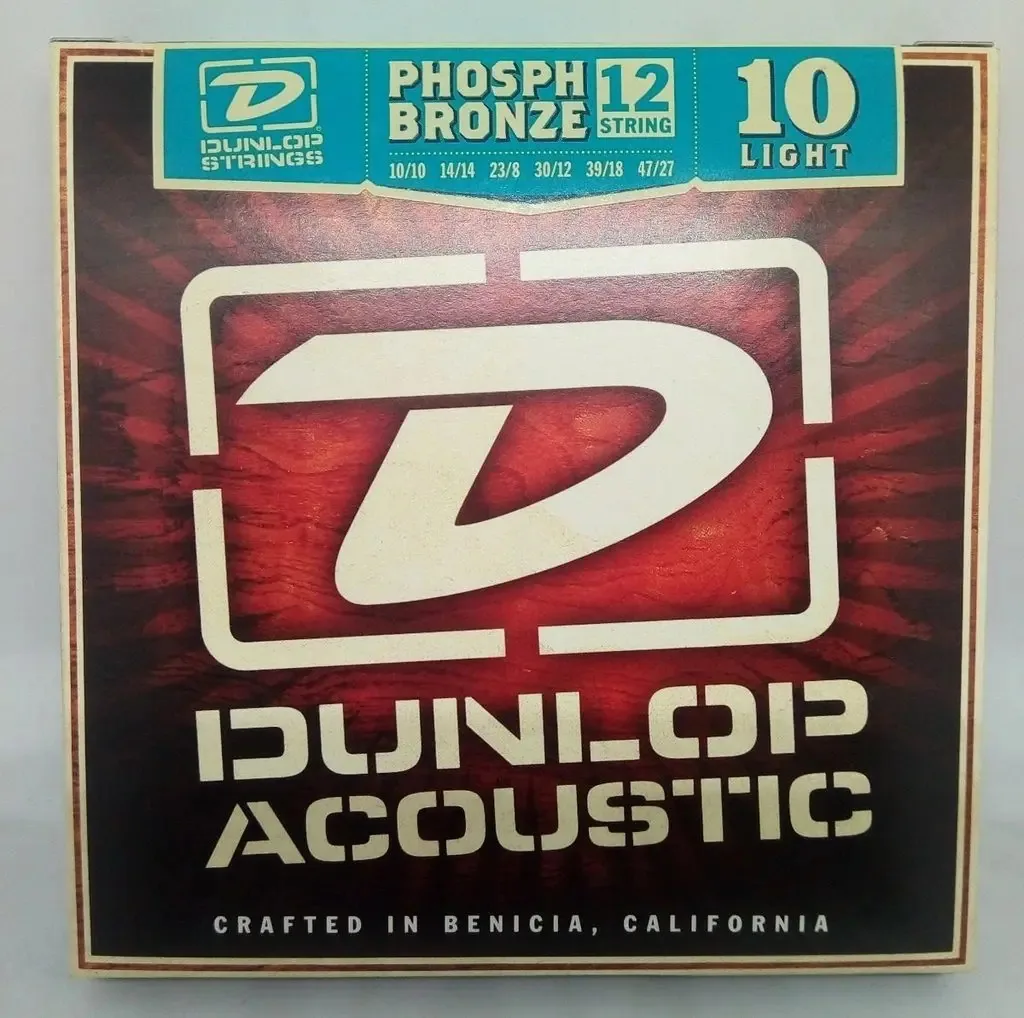 Corda acústica Dunlop Dap1047j de 12 cordas - EUA
