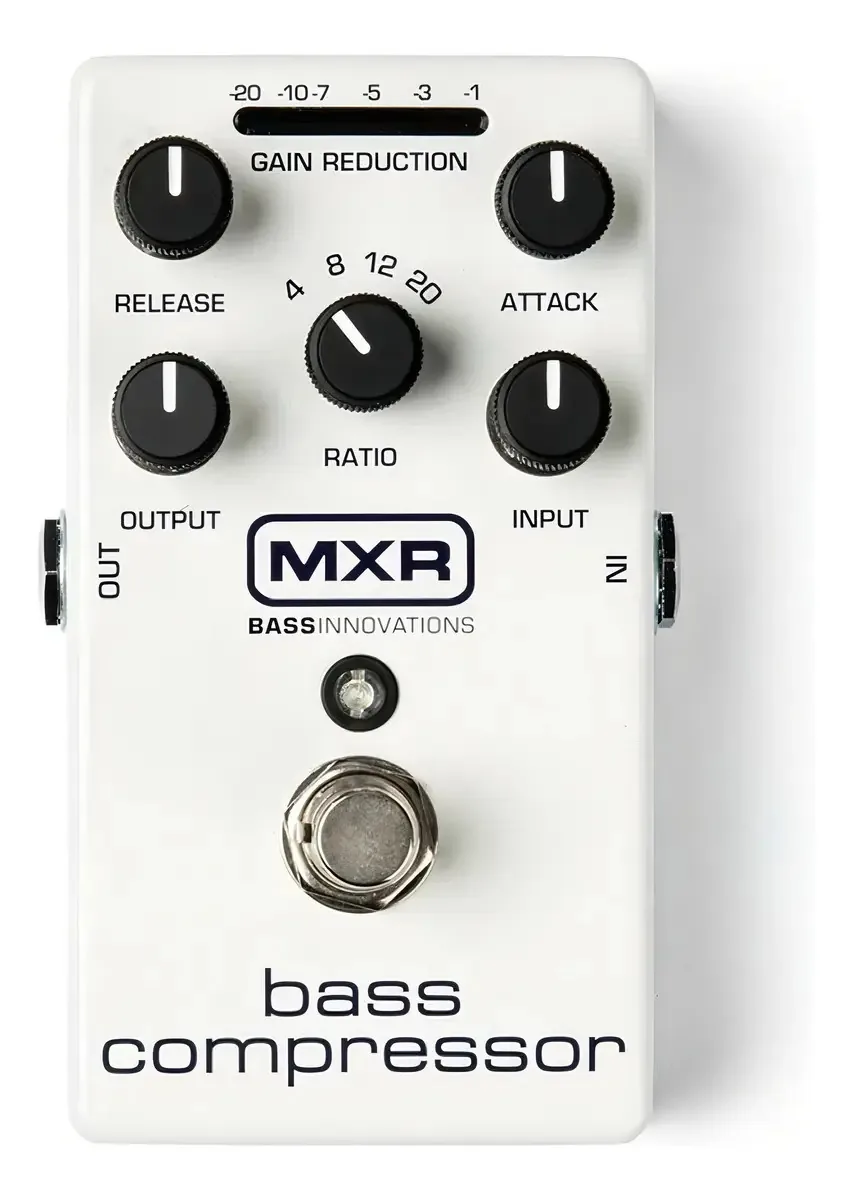 Pedal Compressor MXR M87 para Baixo - Análogo Branco