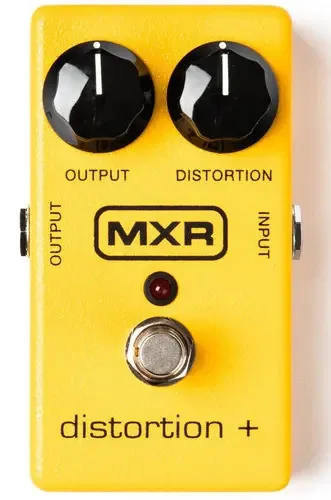 Distorção Mxr Plus Cor Amarela