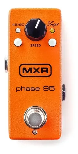 Pedal Phaser MXR Phase 95 M290 Para Guitarra Elétrica Laranja