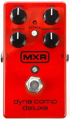 Pedal Compressor Analógico MXR Dynacomp Deluxe M228 para Guitarra