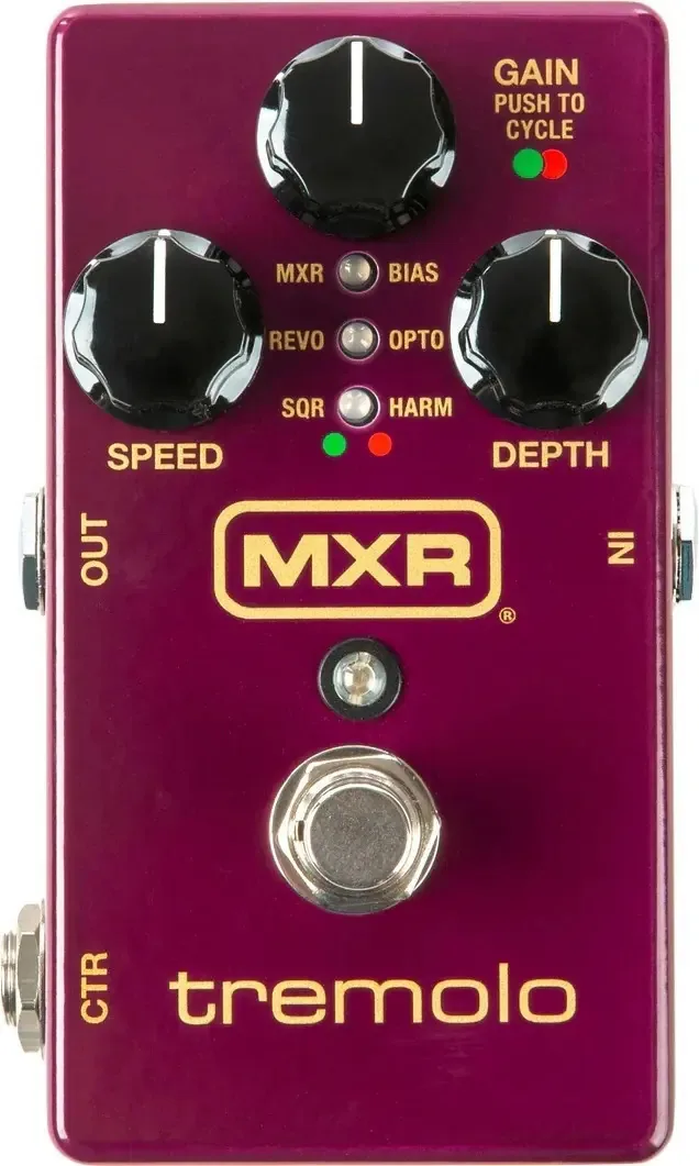 Pedal de Efeito Tremolo MXR M305 para Guitarra Elétrica