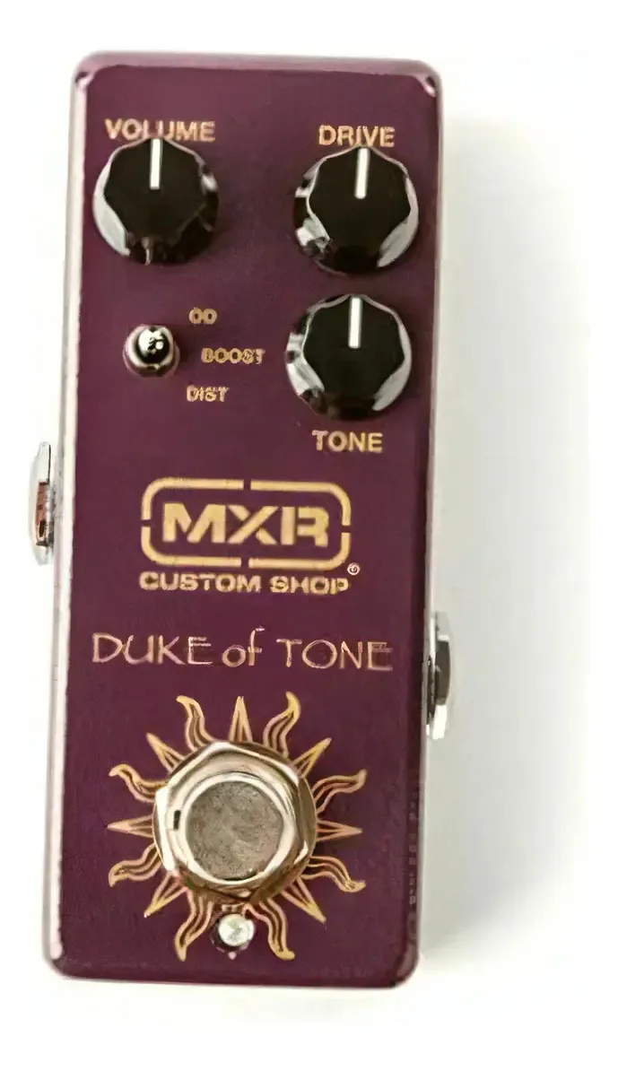 Pedal Overdrive MXR Duke of Tone para Guitarra Elétrica