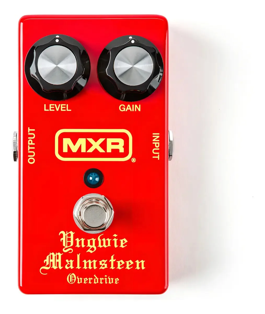 Pedal Overdrive MXR Yngwie Malmsteen YJM308 para Guitarra