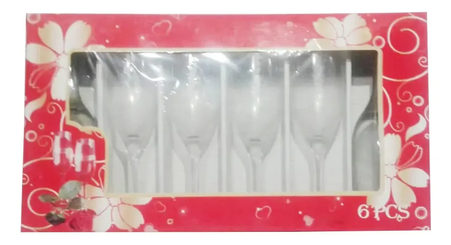 Conjunto 6 Taças Para Champagne 180 Ml