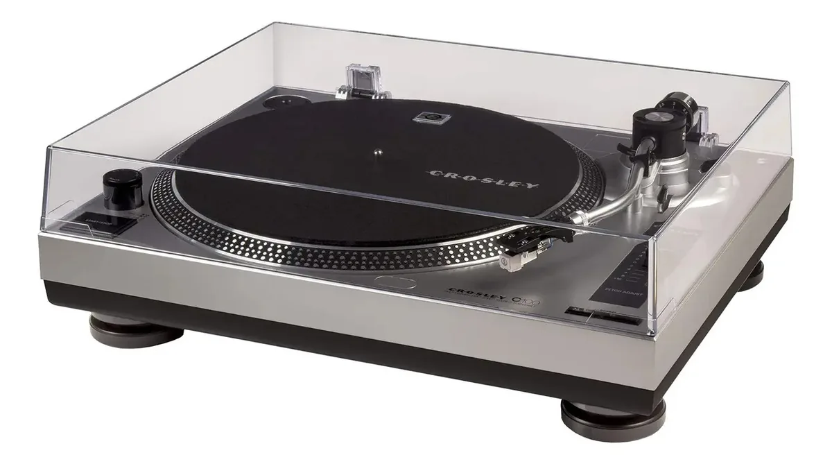 Toca-discos Crosley Dansette, Prateado