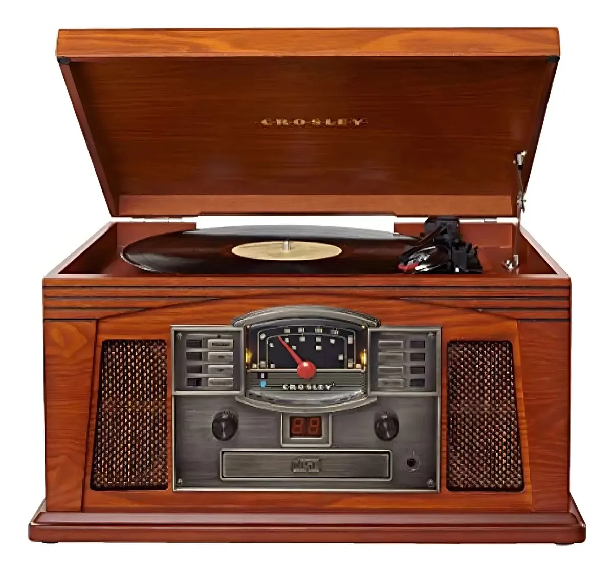 Crosley CR42d-PA Lancaster - toca-discos de 3 velocidades com