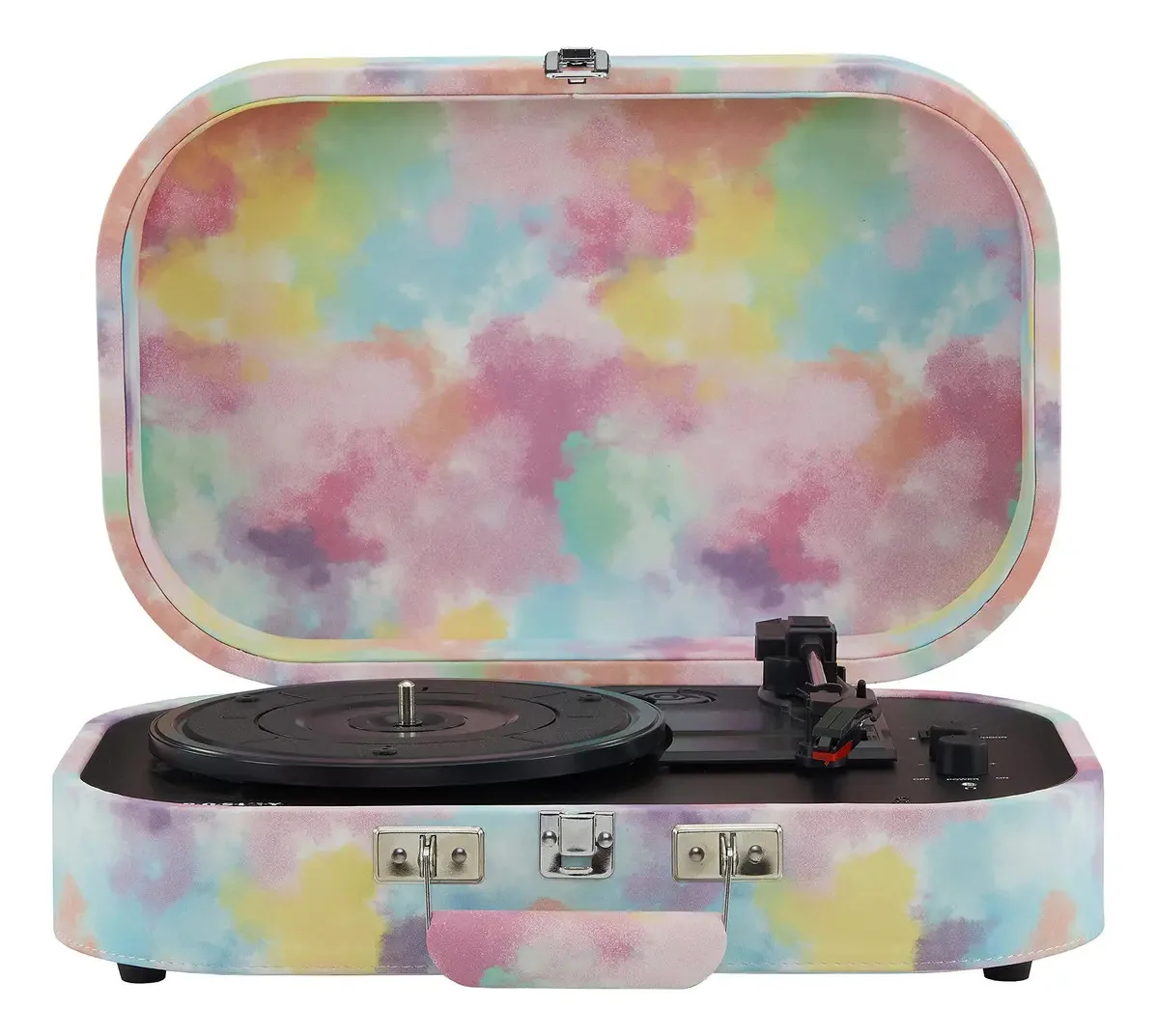 Crosley Crb-td Discovery — Toca-discos de vinil vintage com. Cor Tie-dye
