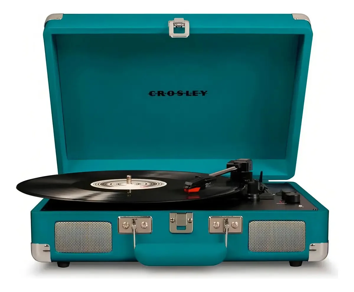 Toca-discos Crosley/Cruiser Deluxe Bt Teal