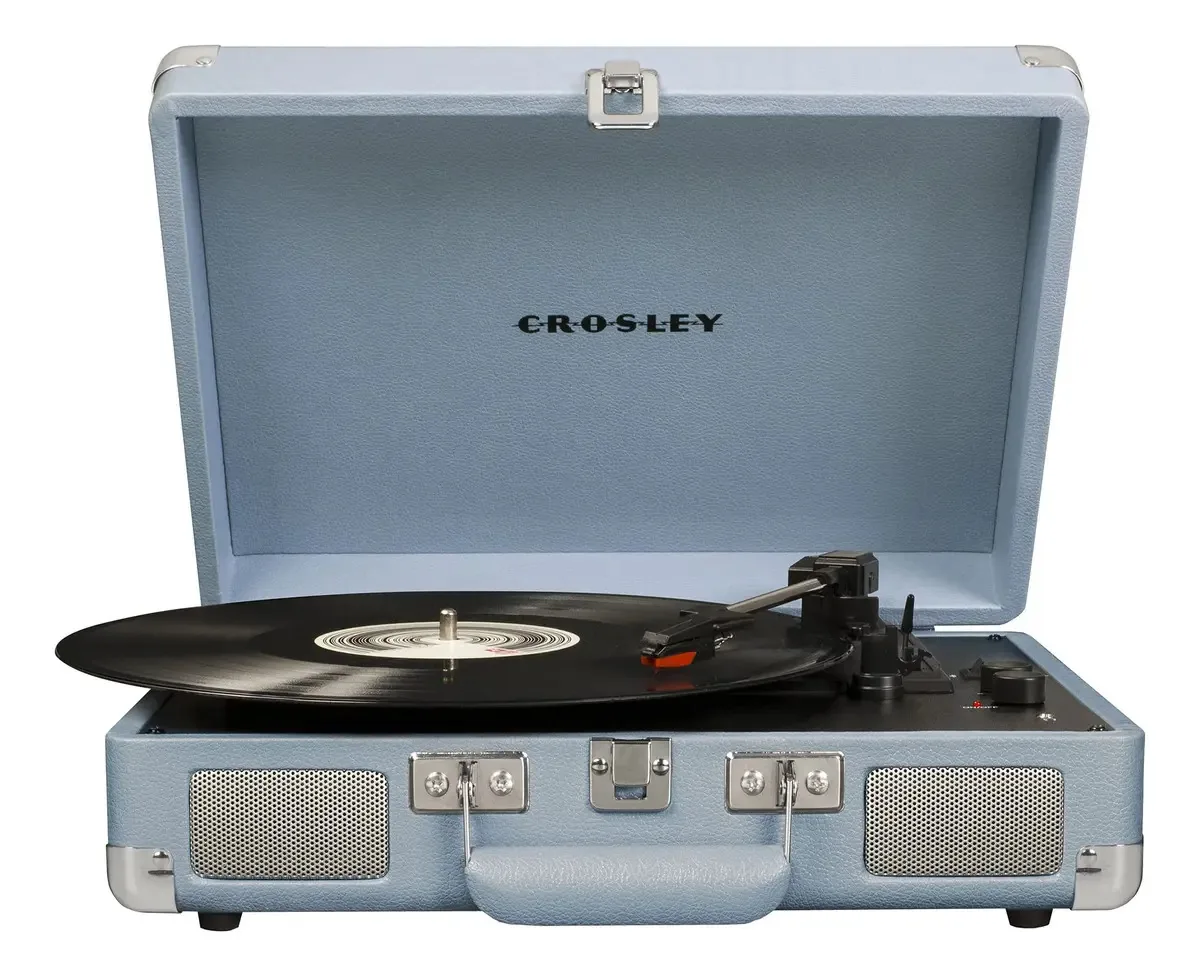Toca-discos vintage Bluetooth Turm Case Type de 3 velocidades
