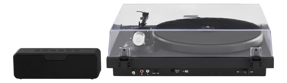 Crosley Cruiser Toca-discos Portátil Cor Preto 120V - Reprodutor de Vinil com Alto-falantes Integrados e Design Retrô