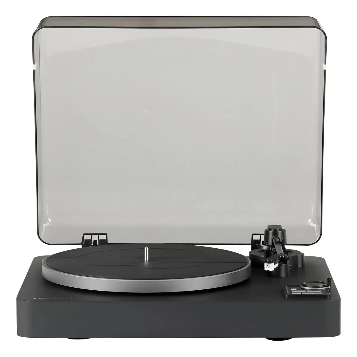 Toca-discos Bluetooth automático Crosley C300a-bk com cores de transmissão