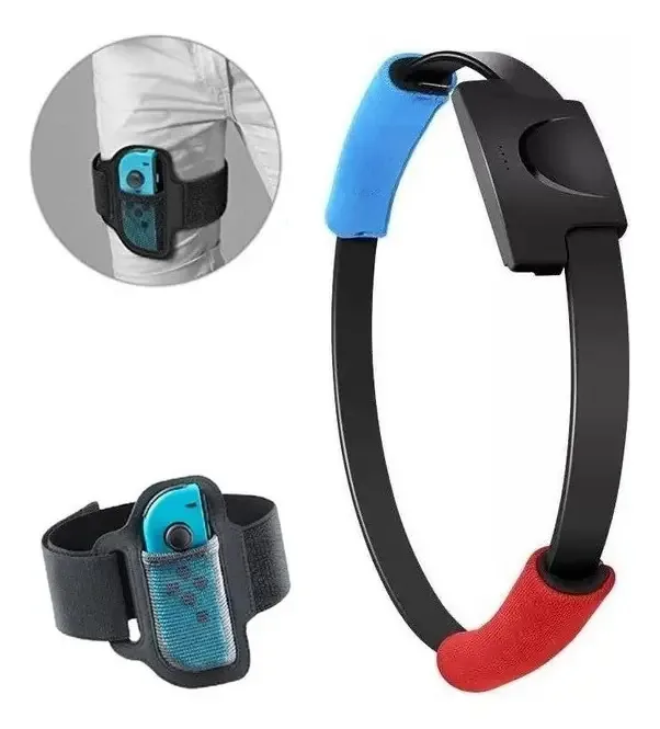 Gamepad Ring Fit Adventure Para Nintendo Switch Cor Preto