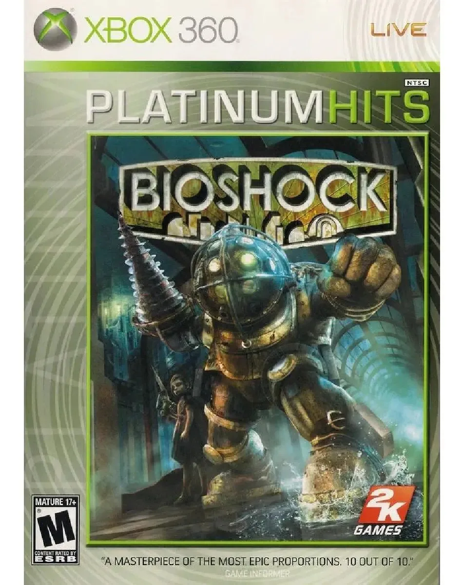 Jogo Bioshock Platinum Hits Para Xbox 360 Ntsc