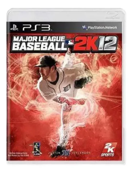 Jogo Major League Baseball 2K12 PS3 Físico Multiplayer Esportes