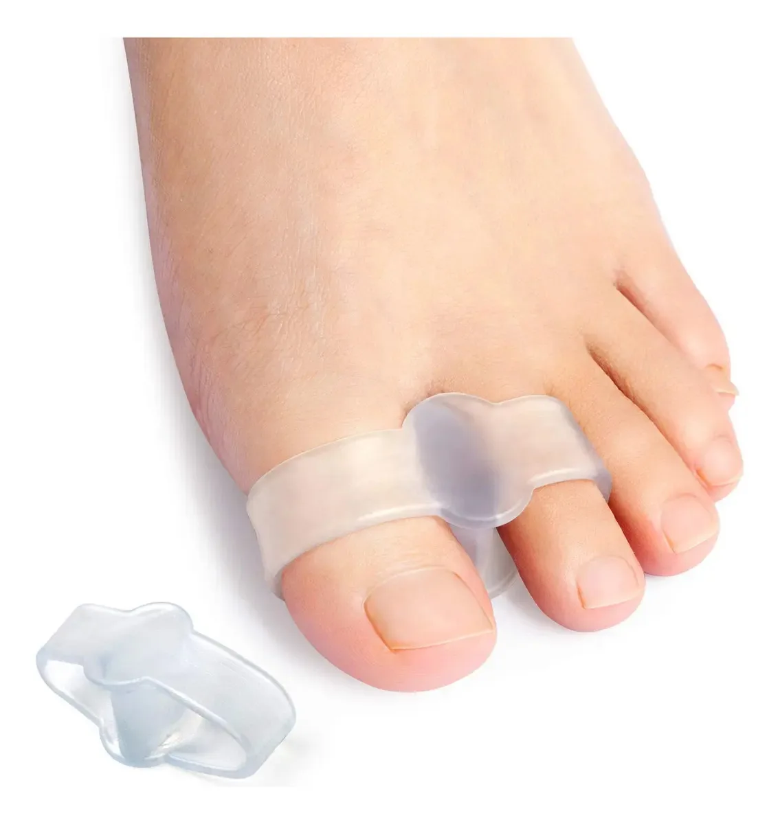 Corretivo de dedos Promifun Gel, pacote com 10 divisórias