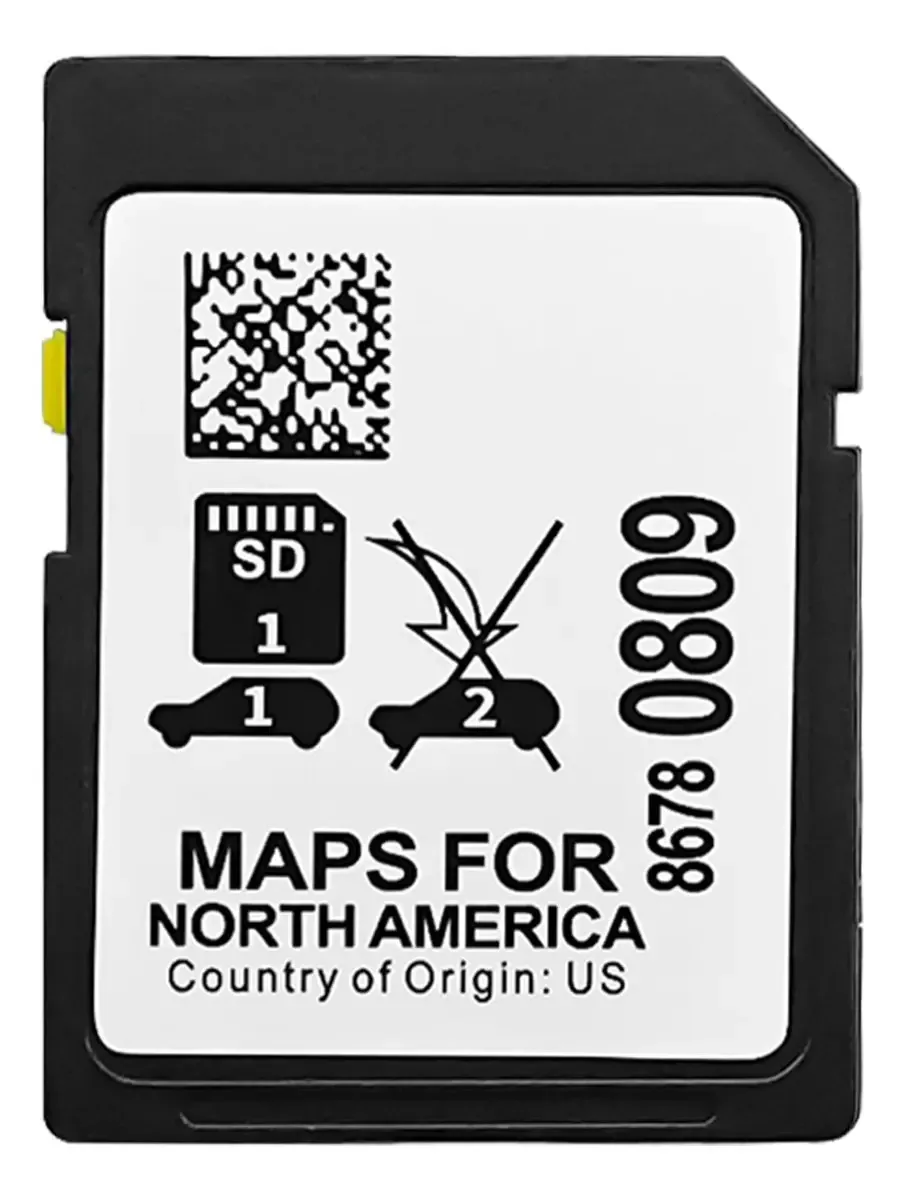 Cartão SD de navegação GPS 2023 compatível com Cadillac Ct
