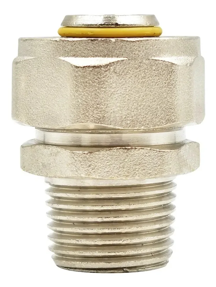 Adaptador macho Mnpt 1/2 X 3/8 PE-Al-PE para gás Cg-am10