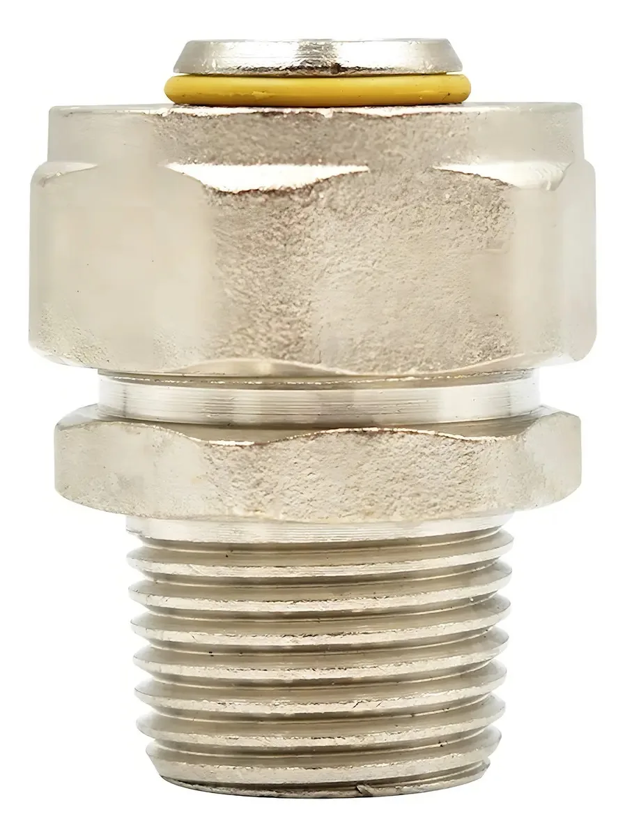 Adaptador macho 3/8 X 1/2 PE-Al-PE Mnpt para gás Cg-am01