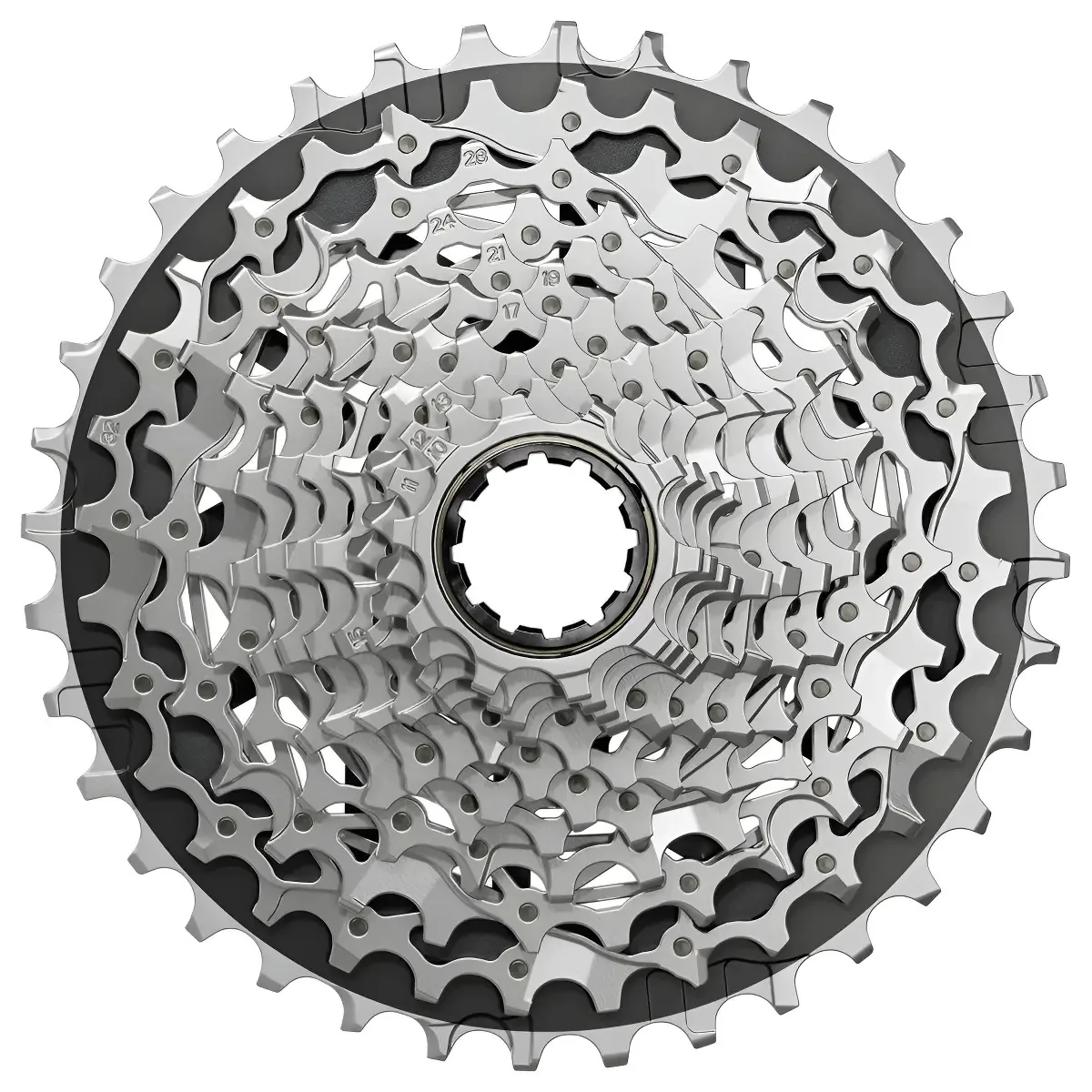 Cassete Sram Force 10/36d Xg-1270 - Prateado - 10 - 36