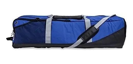 Bolsa de Equipamento de Lacrosse da Champion Sports: Bolsa Esportiva de Lona para Homens e Mulheres, Meninas e Meninos, Azul