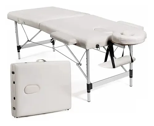 Cama de alumínio, massagem, depilação, tatuagem, spa, tratamentos faciais, cílios