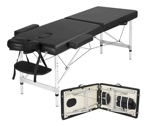 Cama de alumínio, massagem, depilação, tatuagem, spa, tratamentos faciais, cílios