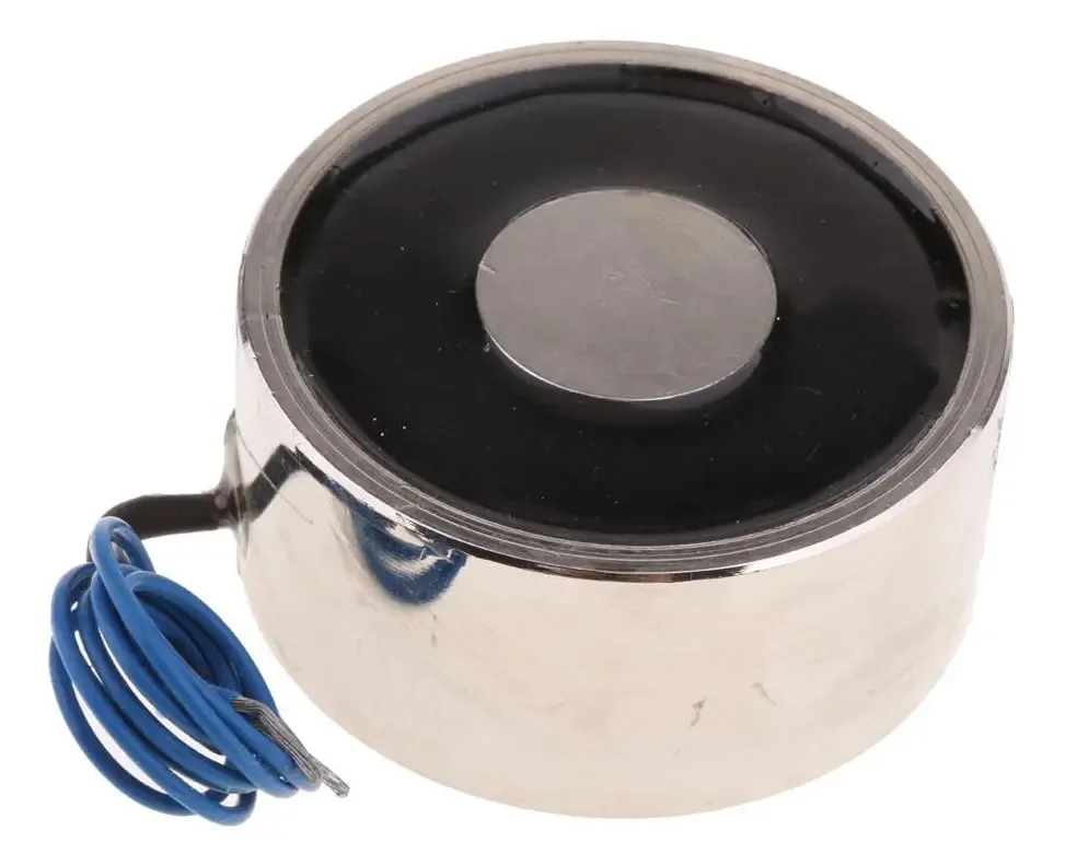 Eletroímã Íman Elétrico 30kg 12v Fechaduras e Automação