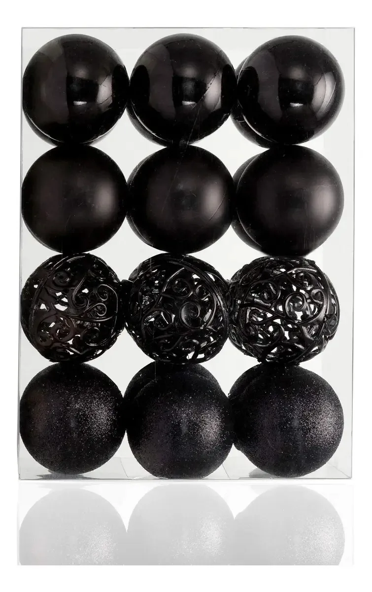Bolas De Natal Halloween Pendentes Enfeites Decorativos Neg