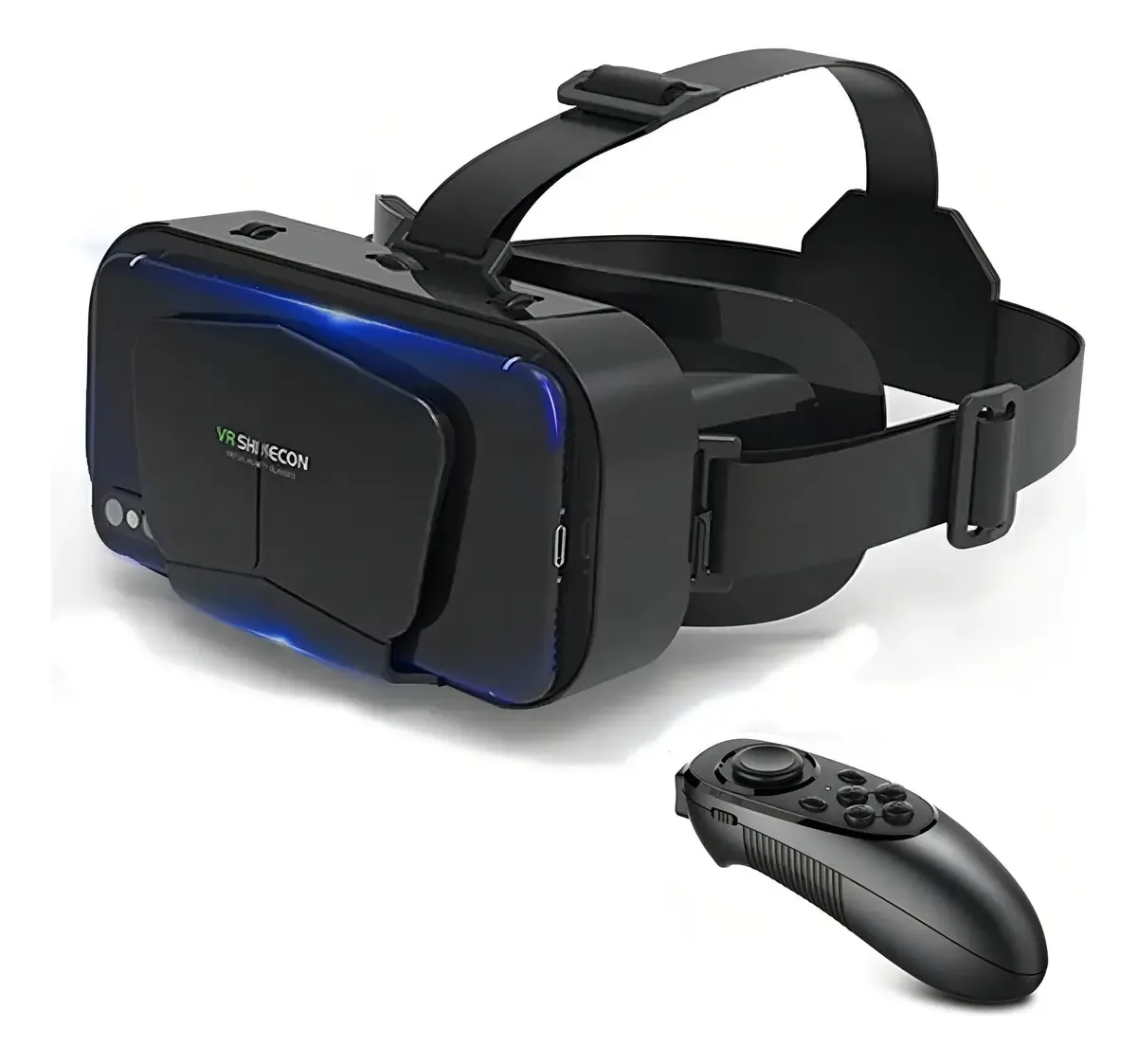 Óculos VR Shinecon G10 3D com Controle Foco Ajustável Android iOS