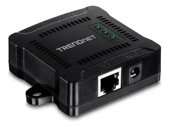 Adaptador Splitter Gigabit Poe Tpe-104gs Trendnet Cor Preto 5v