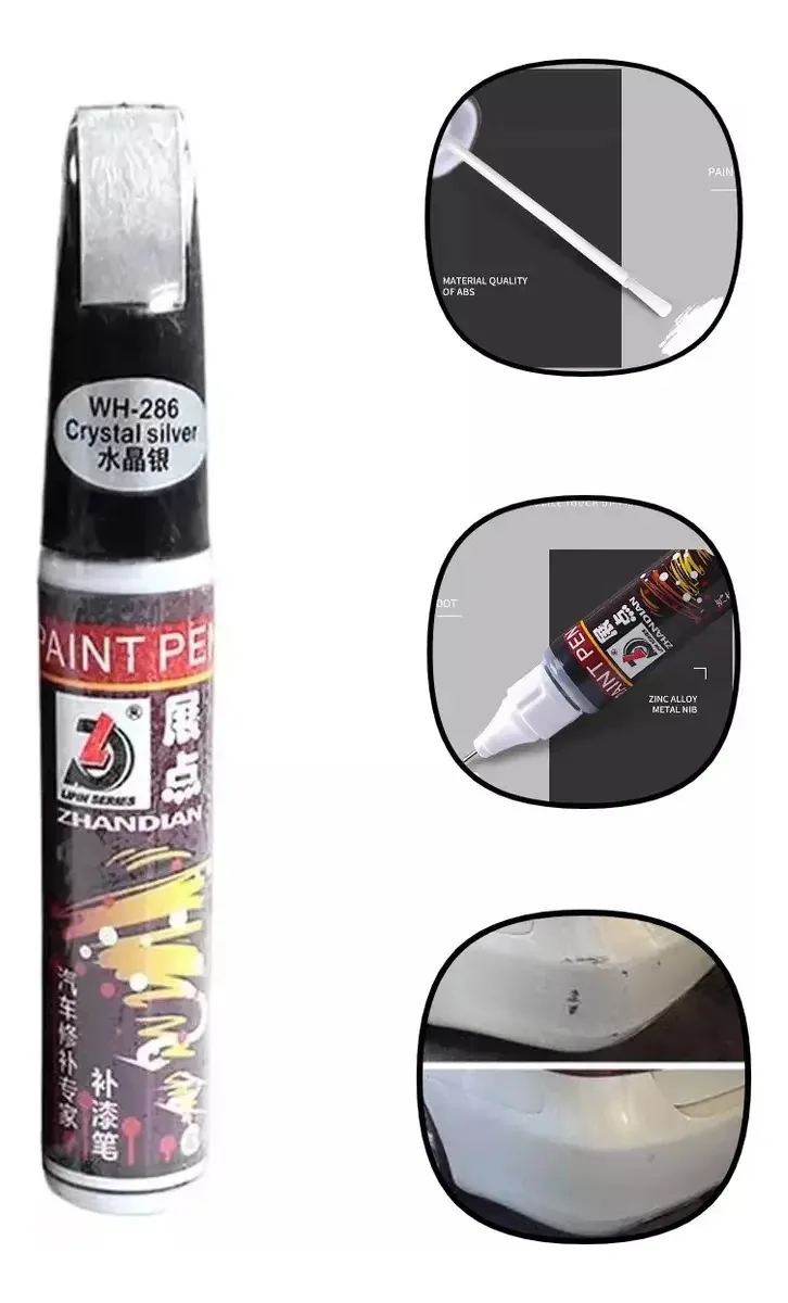 O lápis de tratamento Sylver Crystal Paint Remover repara listras e arranhões