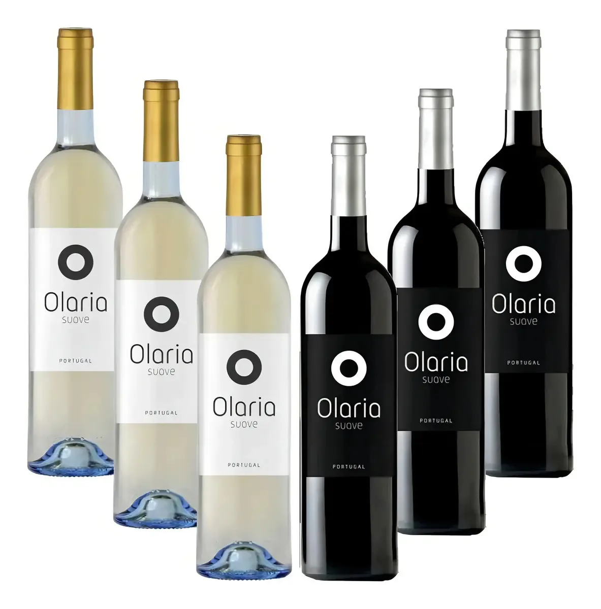 Kit Vinho Olaria Branco E Tinto Suave 750ml - Carmim