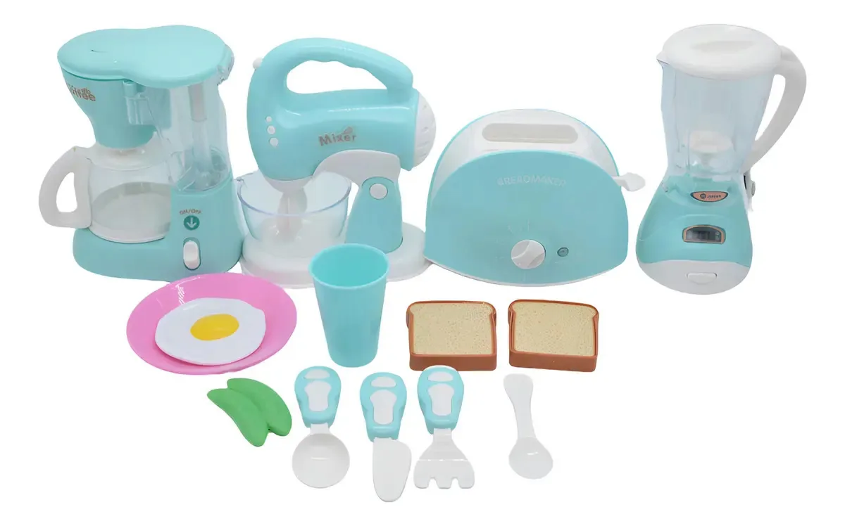 Conjunto De Brinquedos Cozinha Infantil - Eletrodomésticos