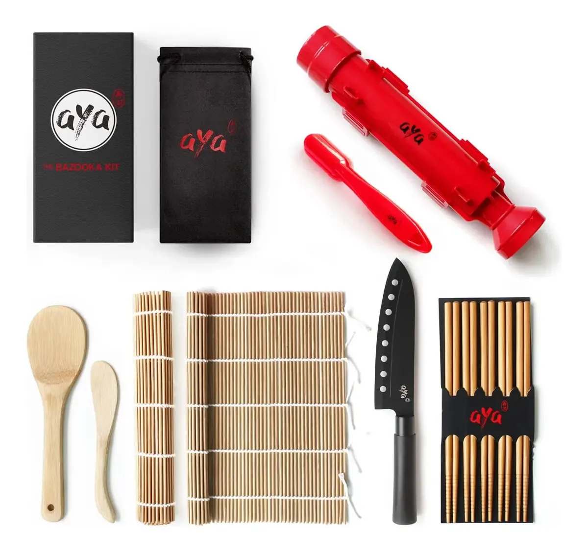 Kit De Fabricação De Sushi Aya - Kit De Bazuca - Fa