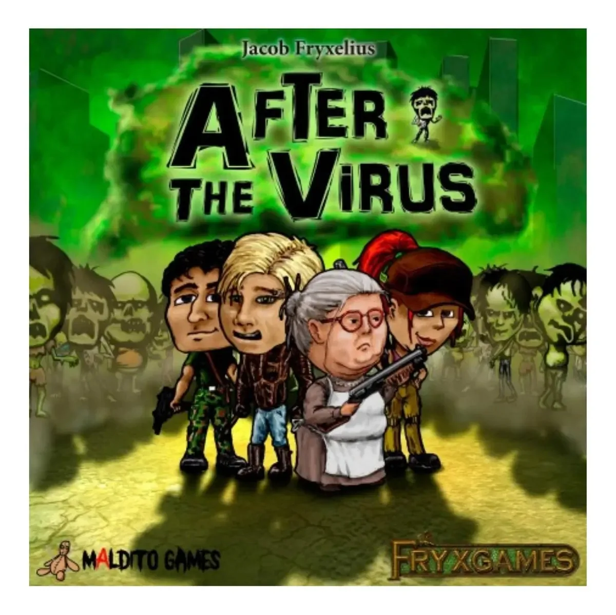 Jogo de tabuleiro After The Virus - espanhol