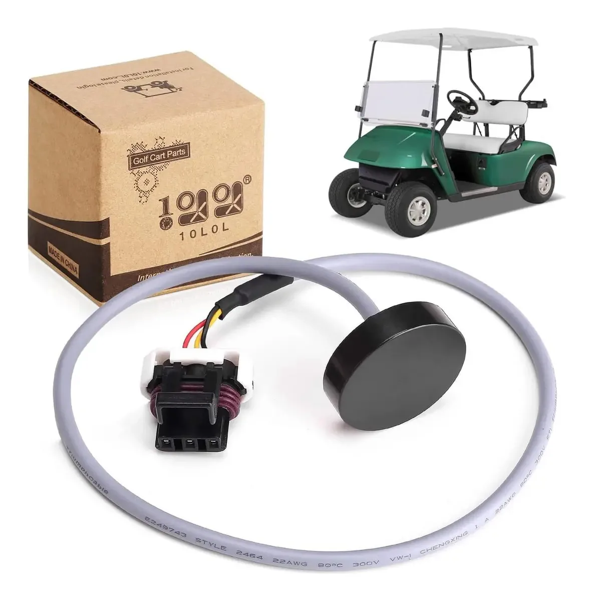 10l0l Golf Cart Speed ??sensor Arness Se Encaixa Em Ezgo 48
