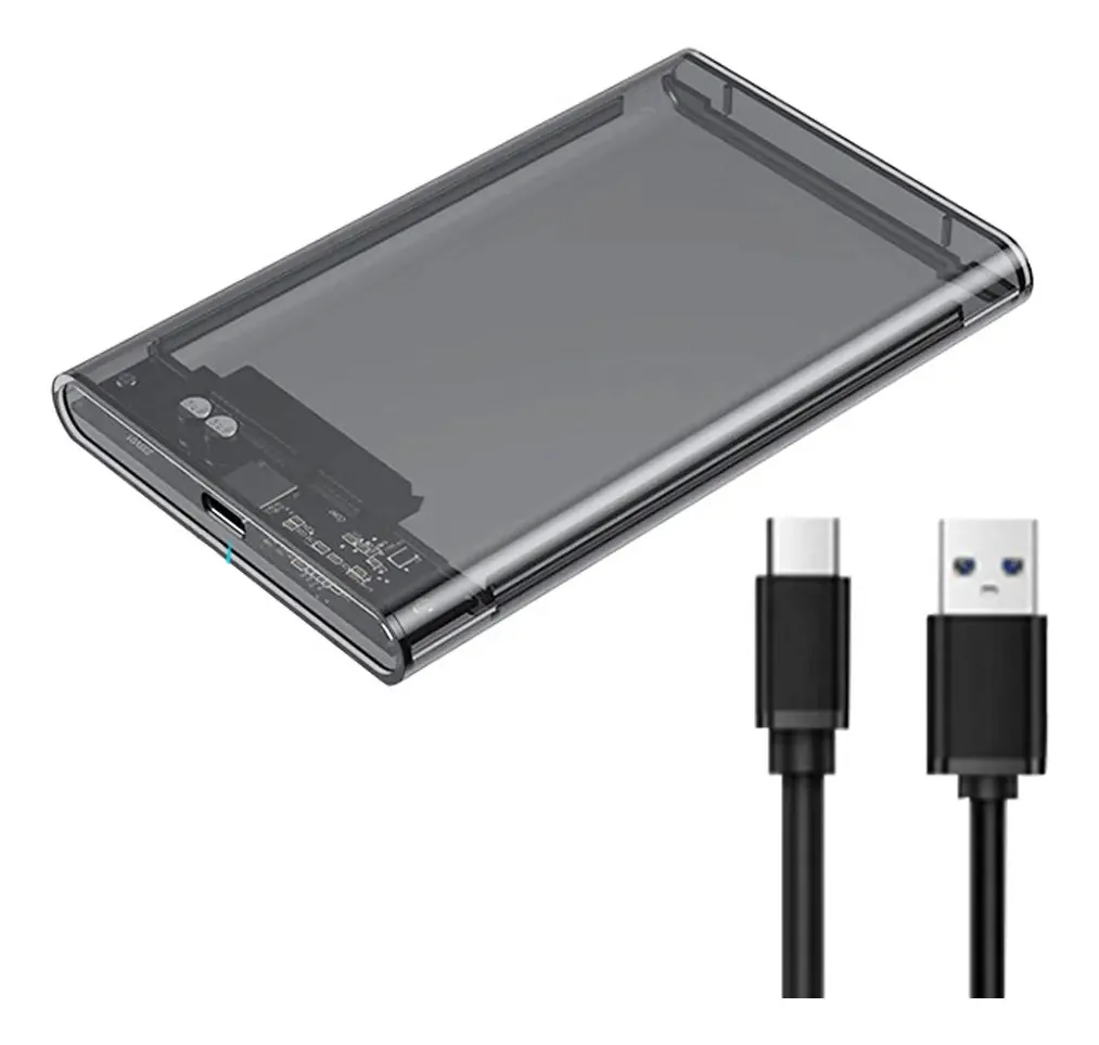 Case Gaveta Para Hd E Ssd Usb 3.0 Ideal Para Hd 2.5'' E Ssd Sata