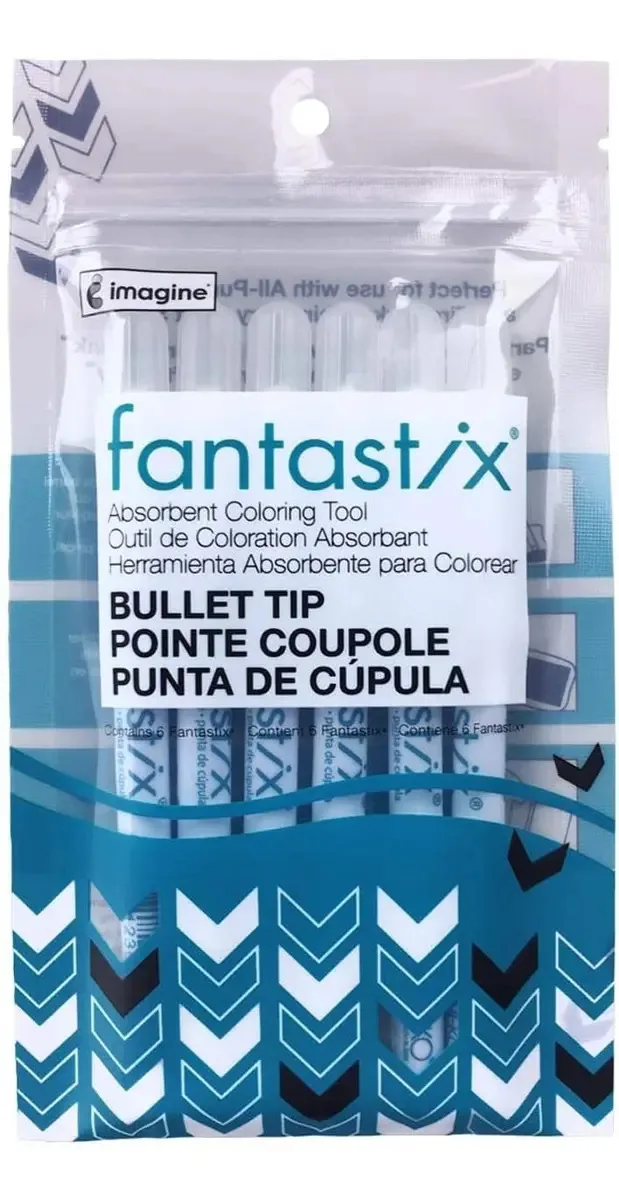 Tsukineko Fantastix - Conjunto de 6 pontas de tinta multiuso