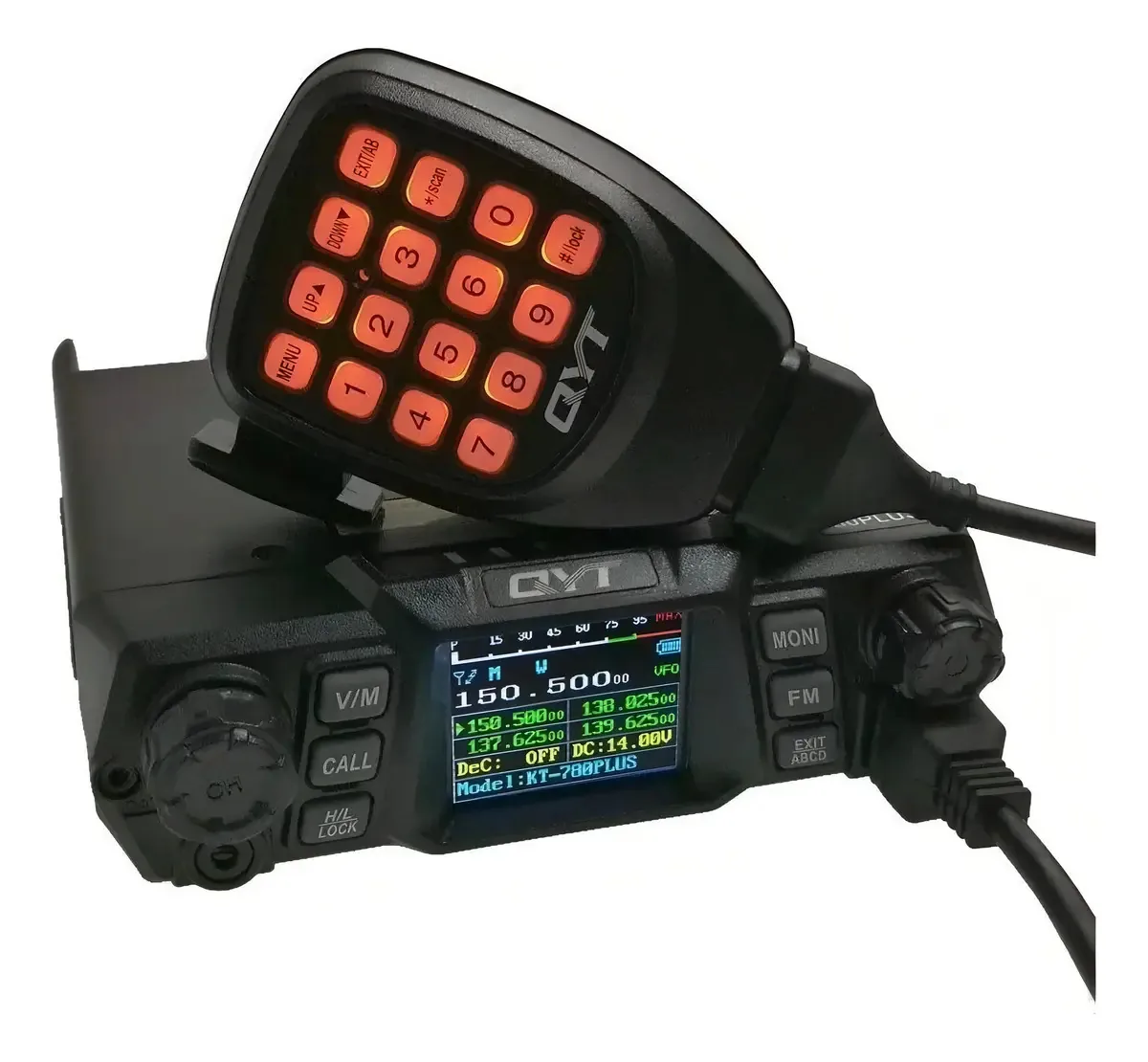Radio Vhf Qyt Kt-780 Plus Transceptor Móvel 200ch 100w