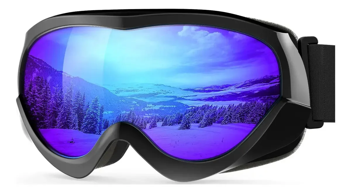 Outdoormaster - Óculos de esqui para crianças, compatíveis com CA