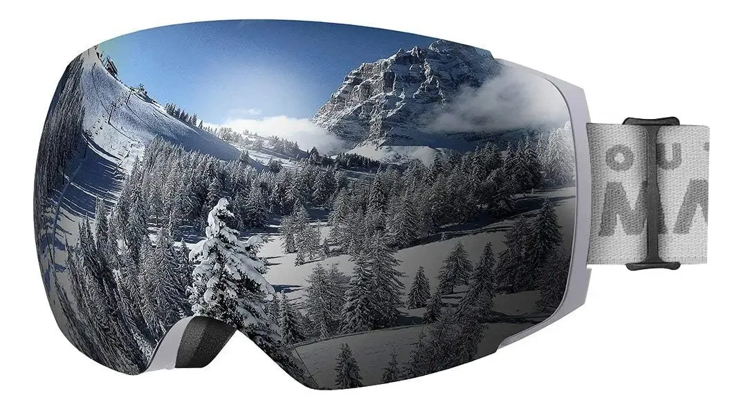 Óculos de esqui Outdoormaster Pro sem moldura Uv400 para homens