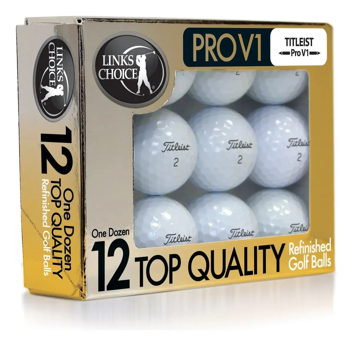 Bolas de golfe Titleist Pro V1, pacote 12