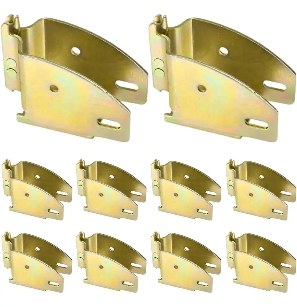 10 Suportes Para Prateleira E-track Com Extremidades De Vigas De Madeira Com Acessórios De Trilho E, Para 2 X 4 E 2 X 6 Em Caminhão, Reboque, Van, Rv, Sistemas De Amarração De Carga, Etrack...